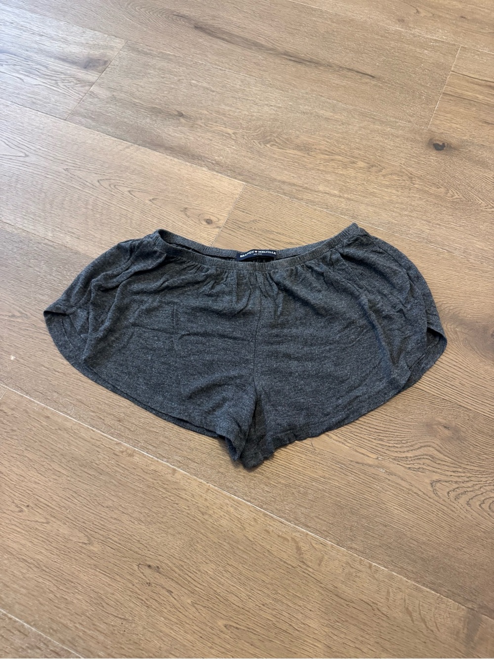 Brandy Melville Charcoal Gray Lounge Shorts